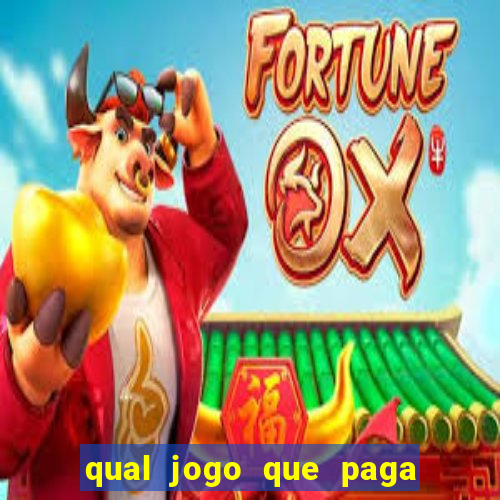 qual jogo que paga de verdade no pix