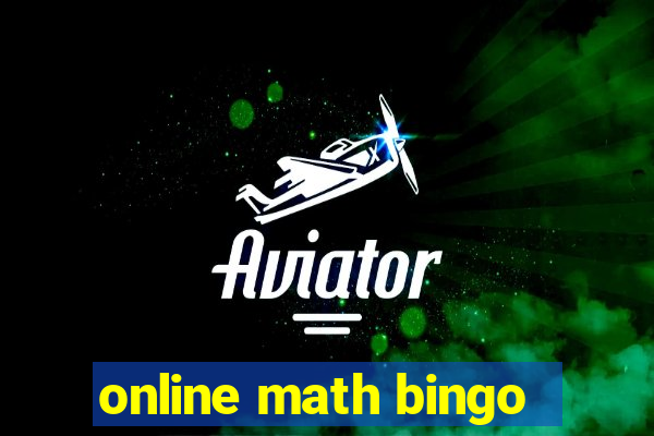 online math bingo