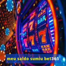 meu saldo sumiu bet365