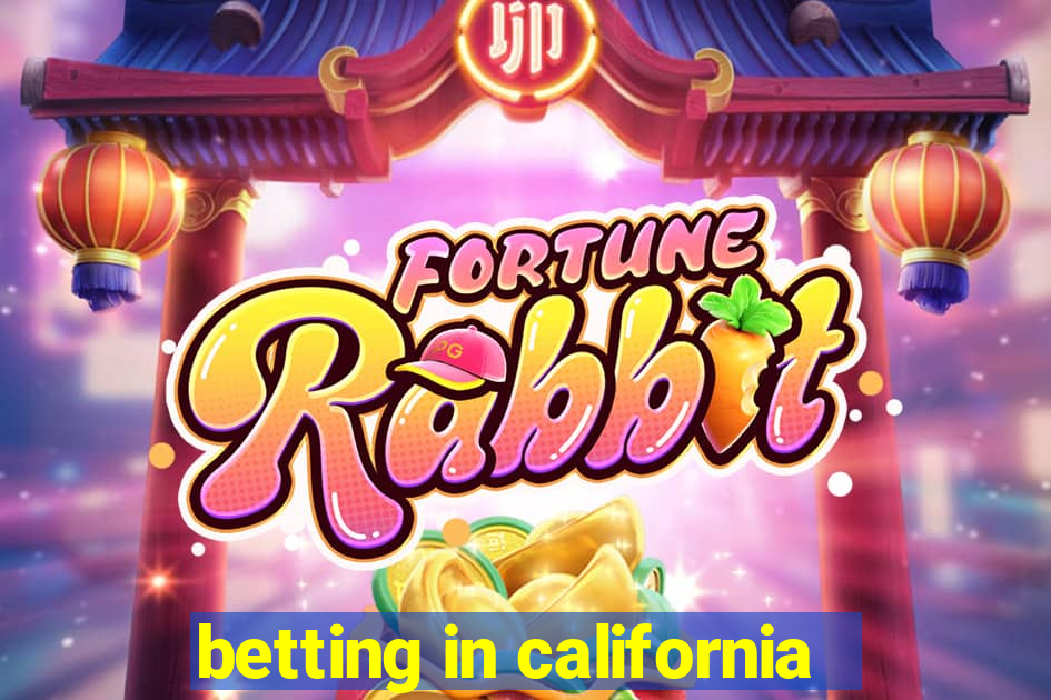 betting in california