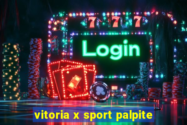 vitoria x sport palpite