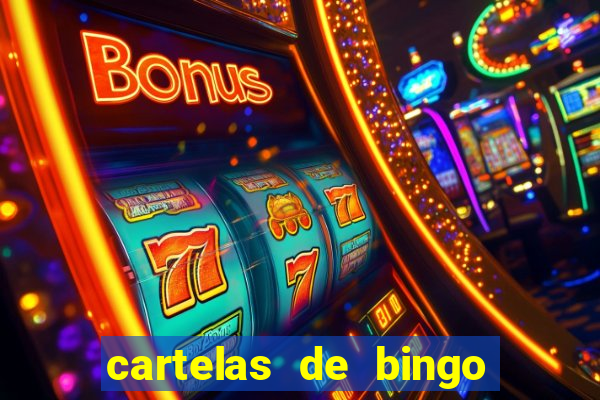 cartelas de bingo para chá de bebê