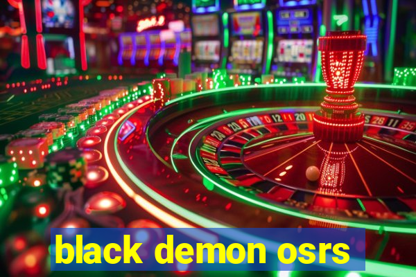 black demon osrs