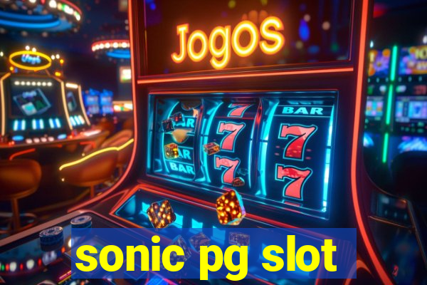 sonic pg slot