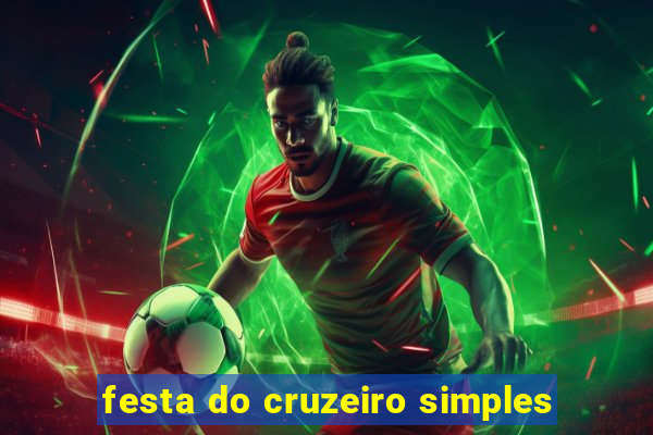 festa do cruzeiro simples