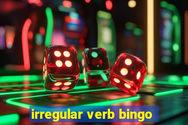 irregular verb bingo