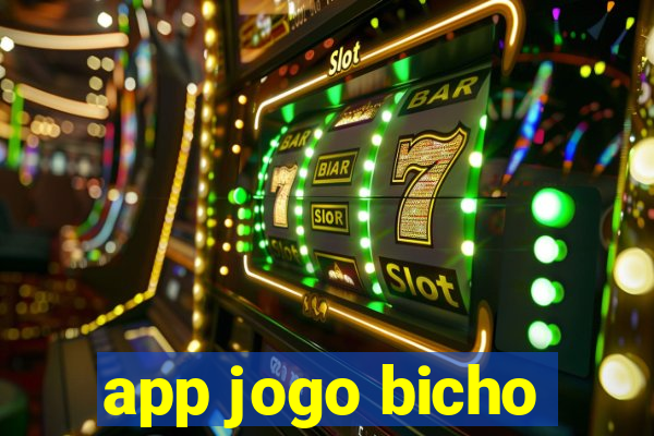 app jogo bicho