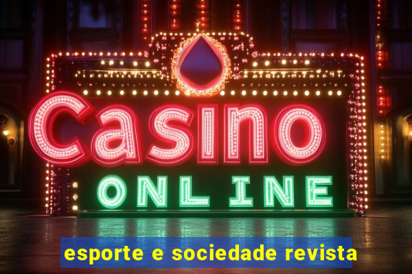 esporte e sociedade revista