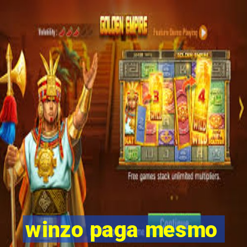 winzo paga mesmo