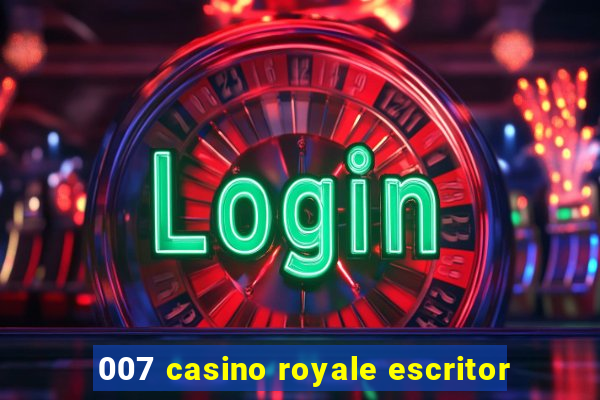 007 casino royale escritor