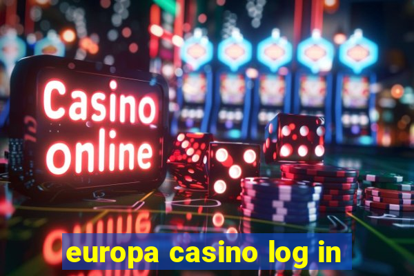 europa casino log in