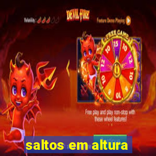 saltos em altura