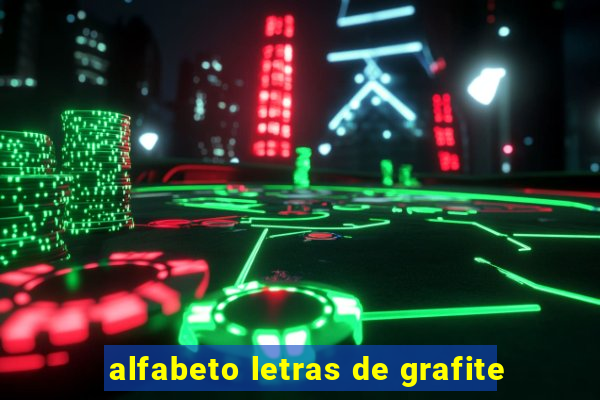 alfabeto letras de grafite