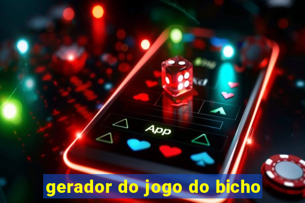 gerador do jogo do bicho