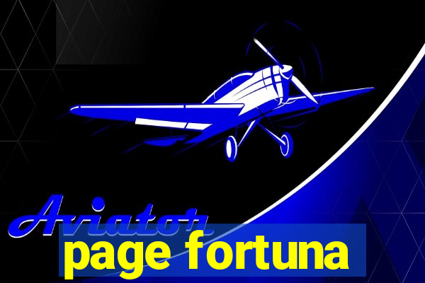 page fortuna