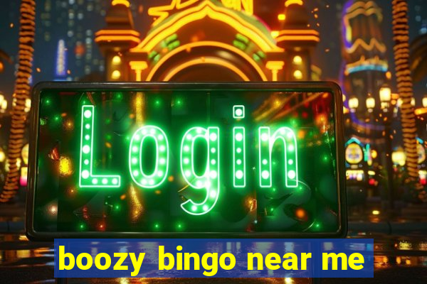 boozy bingo near me