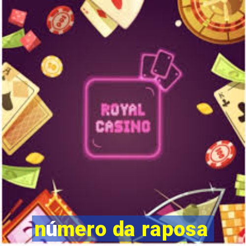 número da raposa