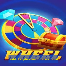 rabbit application Informational