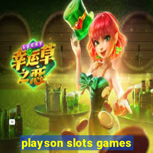 playson slots games