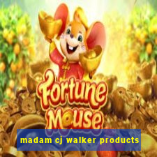 madam cj walker products