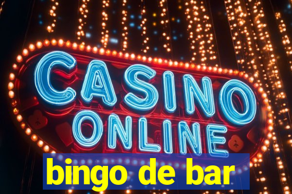 bingo de bar