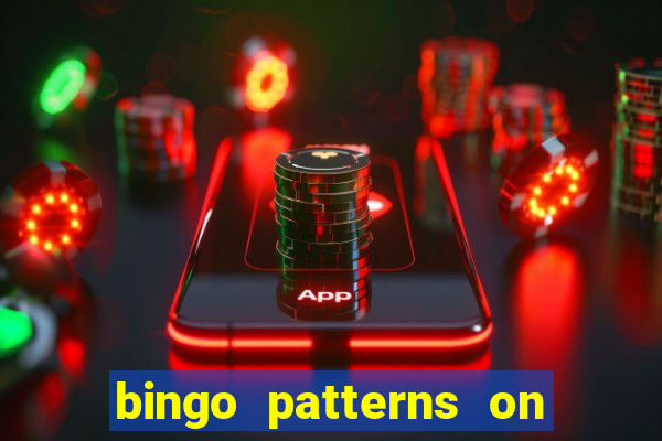 bingo patterns on slot machines