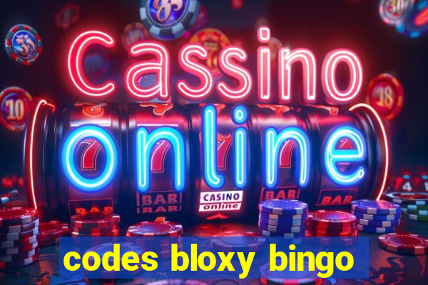 codes bloxy bingo