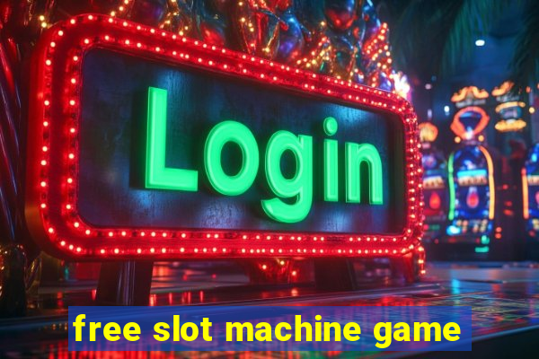 free slot machine game