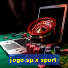 jogo sp x sport