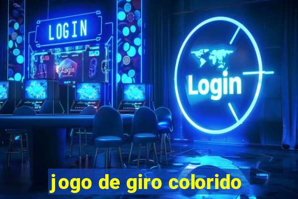 jogo de giro colorido