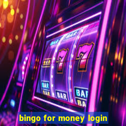 bingo for money login