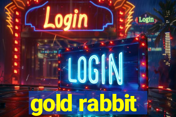 gold rabbit