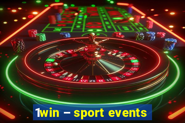 1win – sport events