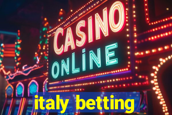 italy betting