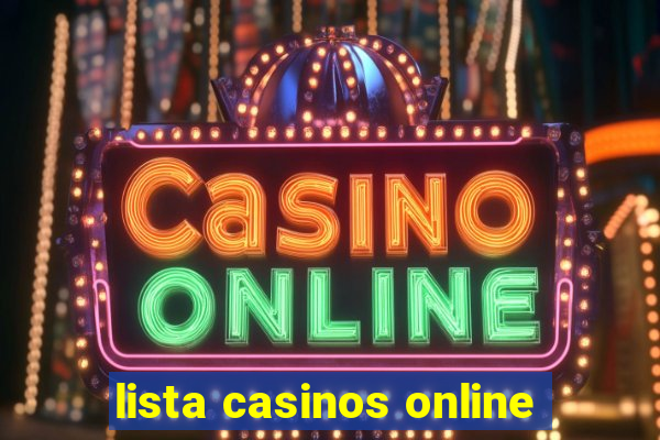 lista casinos online