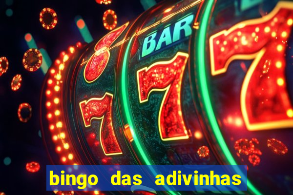 bingo das adivinhas para imprimir