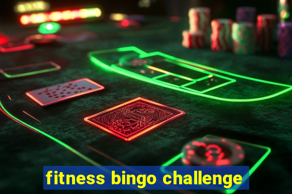 fitness bingo challenge