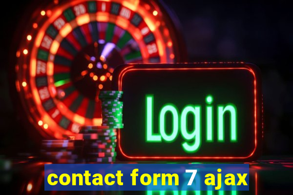 contact form 7 ajax