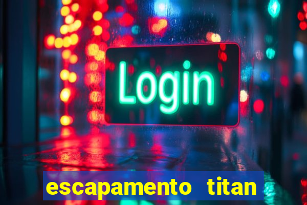 escapamento titan 150 fortuna