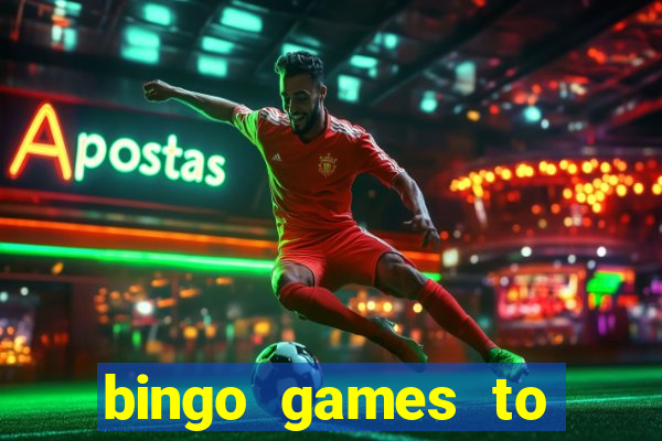 bingo games to play for free