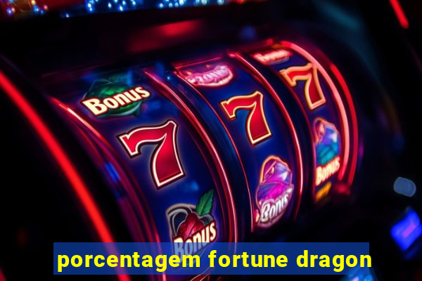 porcentagem fortune dragon