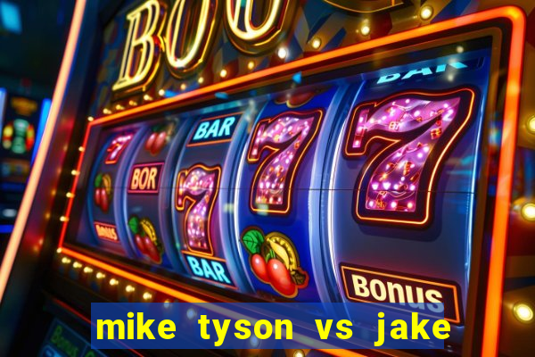 mike tyson vs jake paul assistir online