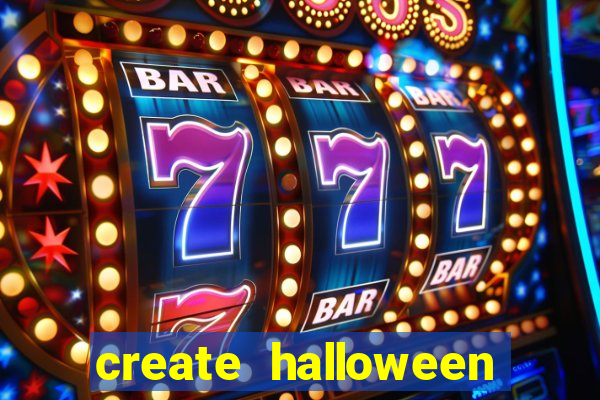 create halloween bingo card