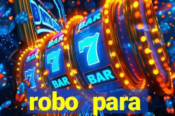 robo para plataforma de jogos