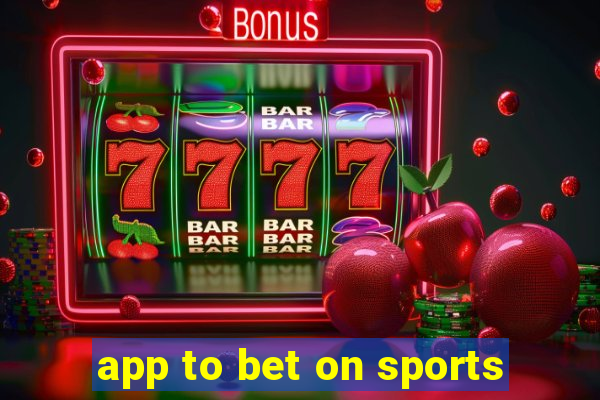 app to bet on sports