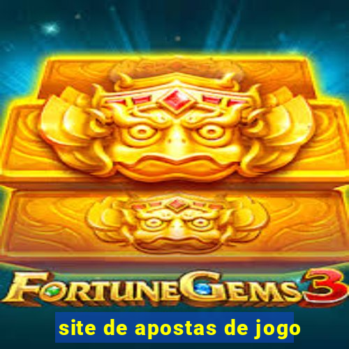 site de apostas de jogo