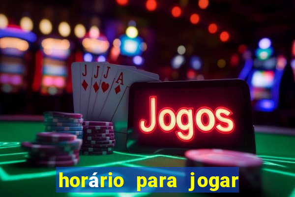 horário para jogar fortune dragon