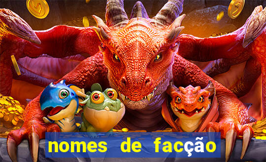 nomes de facção para jogo