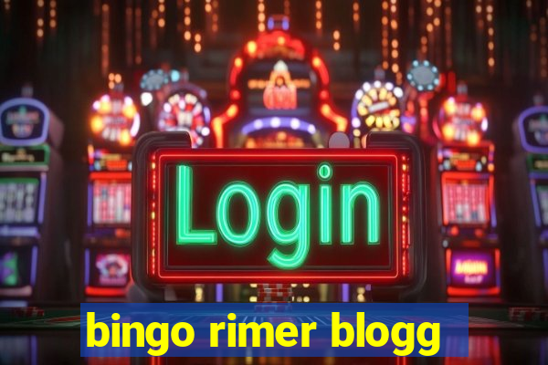 bingo rimer blogg