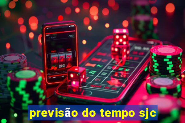 previsão do tempo sjc